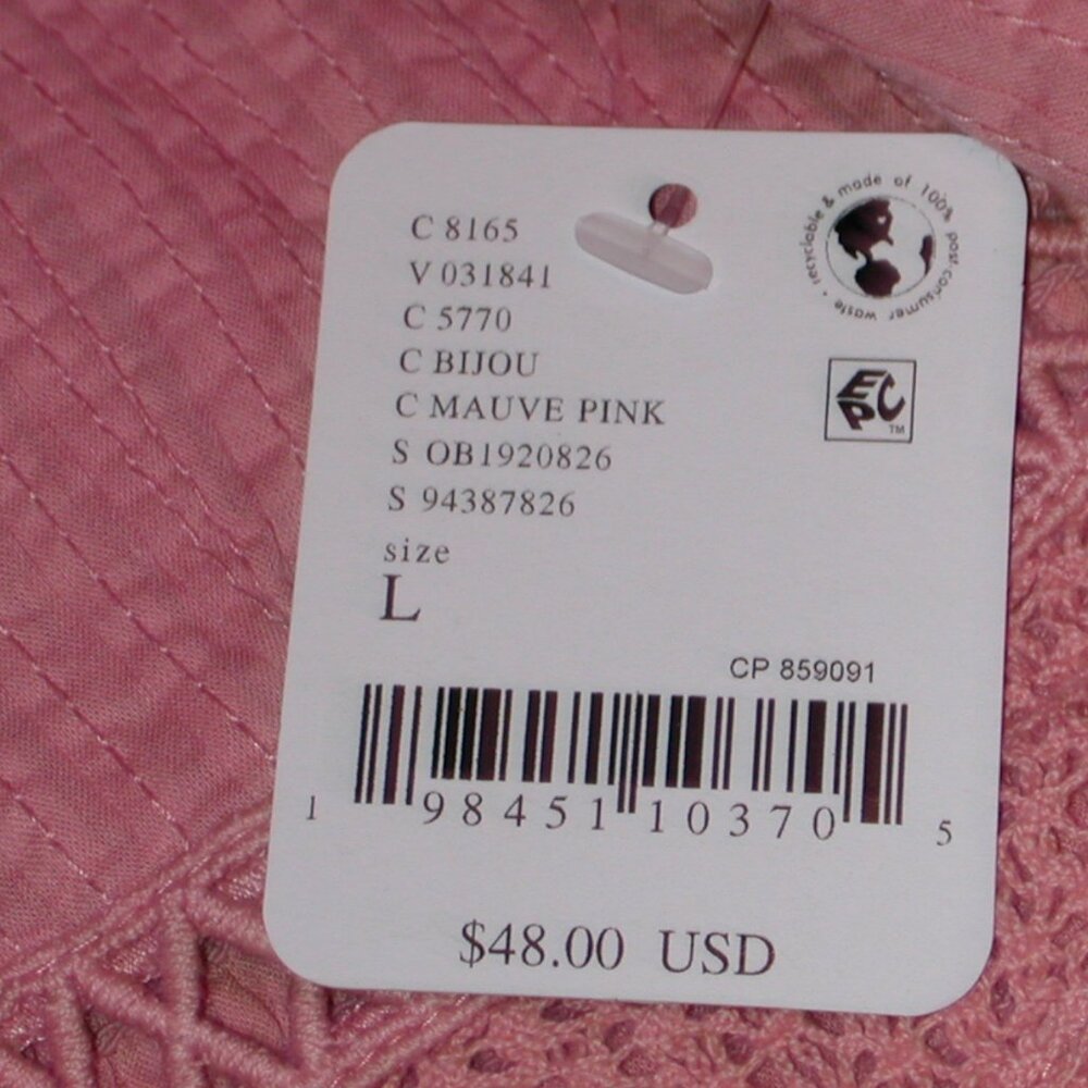 Free People Tallulah Bralette Women's Large NWT Mauve Pink - Picture 5 of 6
